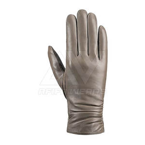 Fabricants professionnels de gants en cuir pour hommes, design personnalisé, nouveau style, haute qualité pour l'hiver, usage extérieur et décontracté - Product Image 3