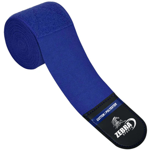 Bandages de boxe en coton réglables à boucles auto-agrippantes pour la protection des mains, style mexicain, ensemble combiné, taille universelle adulte, vente en gros - Product Image 5