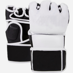ถุงมือ MMA หนังคุณภาพสูง – ออกแบบตามสั่งสำหรับการฝึกซ้อมศิลปะการต่อสู้ การชก และการต่อสู้แบบ Grappling  โลโก้ ขนาด และสีที่กำหนดเองได้ - Product Image 1