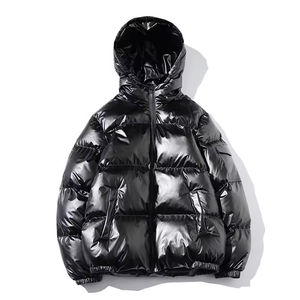 Vestes personnalisées de haute qualité Bomber chaude en duvet veste courte bulle unisexe extérieur hiver veste polaire hommes - Product Image 1