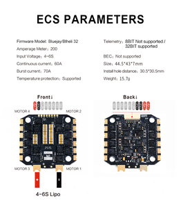 Système d'alimentation pour quadricoptère FPV Axisflying Bando 5 5 pouces - Châssis en fibre de carbone, moteurs brushless 900-1300KV + ensemble ESC 4-en-1 pour LiPo 4S-6S - Product Image 4