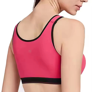 Soutien-gorge de sport pour femme, colorblock, sans couture, doux, parfait pour le fitness, le yoga - Product Image 5