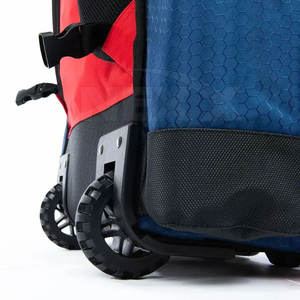 Sac à roulettes de baseball au design personnalisé Sac d'équipement à roulettes durable avec plusieurs poches disponibles en tant que sac à dos à roulettes ou standard - Product Image 5