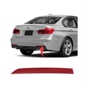 Reflector de parachoques trasero lado derecho para compatible con BMW Serie 3 F30 F31 M Sport 328i 335i rojo OEM 63147847166 - Product Image 1