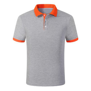 Revers de golf pour hommes de haute qualité pour polo en gros conception personnalisée brodée décontracté intelligent solide tricoté tissu grande taille - Product Image 5