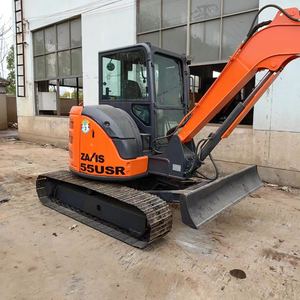 Mini pelle hydraulique sur chenilles Hitachi ZX30U ZX55U ZX60 d'origine japonaise moins d'heures moteur poids en fonctionnement de 5 tonnes - Product Image 3