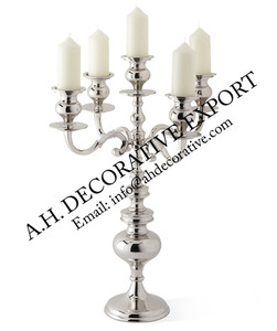 Wedding Decorative Metal Aluminum <b>Candelabra</b> for Floor Decoration Hot Selling Metal Decorative Handmade <b>Candelabra</b> - Product Image 5