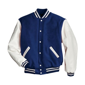 New Fashionable Men's College Varsity Jackets Breathable and Quick Drying Vintage CollegeBaseballjacket for men - Product Image 1