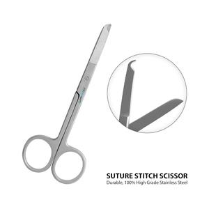 Ensemble de 5 ciseaux à sutures en acier inoxydable, kit de retrait des sutures pour la formation médicale - Product Image 4