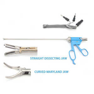 Forceps en acier inoxydable, plastique, laparoscopique, électrique, bipolaire, instrument de coagulation, ensemble Maryland atraumatique, Narham Enterprises - Product Image 6