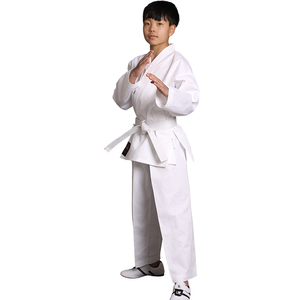 Venta caliente Unisex Karate Suit WKF Aprobado Ropa deportiva Logotipo personalizado y servicio OEM para niños en artes marciales - Product Image 5