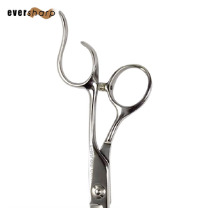 Ciseaux à cheveux de beauté 6,25 pouces en acier inoxydable de Taïwan, ciseaux professionnels pour couper et effiler les cheveux, poignée décalée pour droitiers - Product Image 2