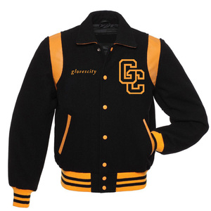 Vestes universitaires personnalisées logo personnalisé coupe-vent respirant polyester/coton unisexe hommes toutes les couleurs grandes tailles vente en gros - Product Image 5