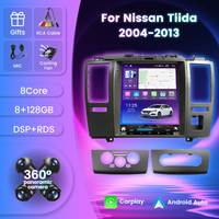 Radio para Auto MEKEDE TS con Sistema de Audio Android, Reproductor con WIFI 4G, Compatible con DVR, DSP y TMPS para Nissan Tiida 2004-2013