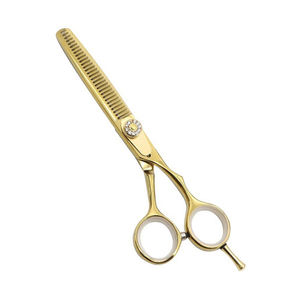 Kit de tijeras de peluquero profesional Cuchillas afiladas de 5,5 pulgadas Kits de afeitado fáciles de usar con mango de acero inoxidable Herramienta de belleza colorida - Product Image 3