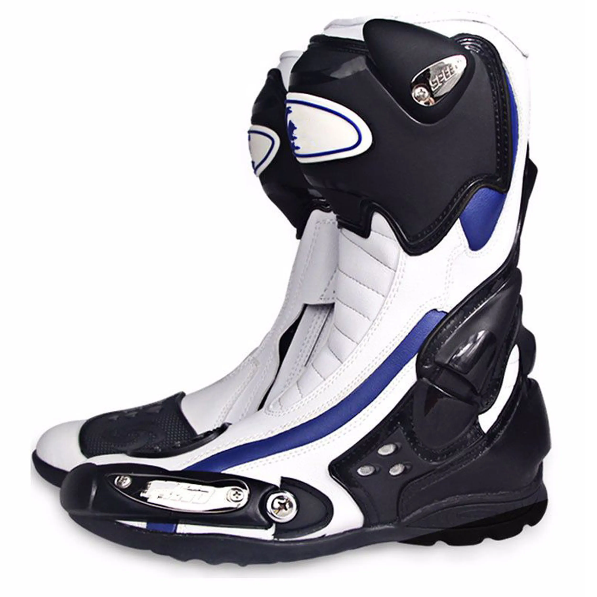 Top Quality Motorbike Leather Racing Shoes / Motorcycle Riding Boots for sale in wholesale price