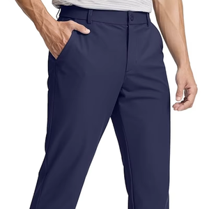 Pantalons habillés confortables pour hommes, extensibles, séchage rapide, légers, décontractés, fabriqués au Bangladesh - Product Image 1