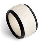 Anneaux de serviette en bois classiques Finition lisse de qualité supérieure Style américain écologique pour les décorations d'événements gastronomiques Festive - Product Image 3