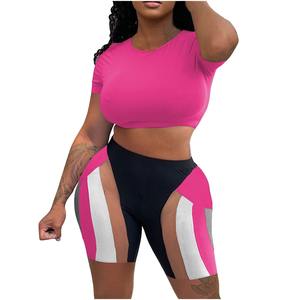 Sujetador deportivo para mujer, mallas sólidas de LICRA/algodón, conjunto de gimnasio elástico hecho en Pakistán, deportes de ojo de halcón (verificado por PayPal) - Product Image 5