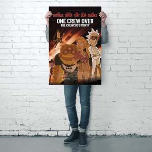 Póster de Anime de <span class=keywords><strong>Rick</strong></span> <span class=keywords><strong>y</strong></span> <span class=keywords><strong>Morty</strong></span> <span class=keywords><strong>Temporada</strong></span> 4: One Crew Over - Product Image 3