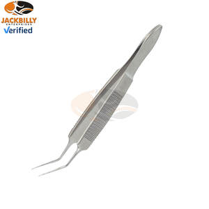 Instruments chirurgicaux ophtalmiques en acier inoxydable réutilisables, forceps manuels de capsulorhexis Utrata pour la chirurgie oculaire - Product Image 5