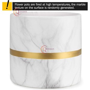 Vase à fleurs en marbre Vase à fleurs en pierre de marbre blanc de luxe à la mode pour la décoration de la maison et du restaurant à prix raisonnable - Product Image 2