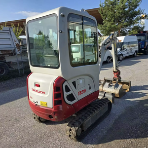 Matériel de construction de mini excavatrice de Takeuchi TB216 mini pelle avec la chenille de moteur de Kubota - Product Image 5