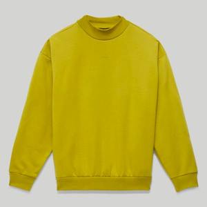 Sudadera Premium de algodón 100% para hombre de alta calidad con colores personalizados Logotipo de la marca Diseño impreso en el frente Corte Top de invierno con cremallera pequeña - Product Image 4