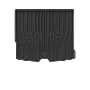 Tapis de dossier et doublure de cargaison pour 2018-2025 <span class=keywords><strong>Volvo</strong></span> <span class=keywords><strong>XC60</strong></span> T5 T6 TPE doublures de dossier tous temps accessoires de tapis de coffre intérieur noir - Product Image 1