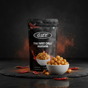 Noix de Makhana grillées au piment doux thaïlandais 30g – Faible en gras, riche en protéines, saine, sans gluten, collation croustillante en sachet stand-up - Product Image 2