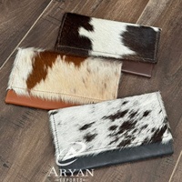 Dompet mewah wanita penjualan terlaris Clutch kulit sapi kustom dompet panjang asli kualitas tinggi koin tunai tempat kartu kredit