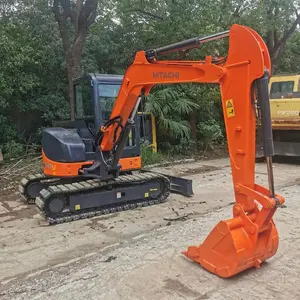 Hitachi ZX60 ZX50 ZX55 ZX70 ZX75 Pelle sur chenilles d'occasion Mini pelle de 5 tonnes d'occasion engins de construction