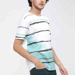 T-shirt de sport pour homme surdimensionné à impression longue, vente en gros personnalisée, forte demande, vente chaude, respirant, entraînement de fitness en salle de sport - Product Image 6