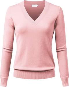 Pull en laine décontracté tendance hiver 2025 pour femmes, col rond européen, coupe ajustée, pull de haute qualité, anti-boulochage, tricot plat - Product Image 1