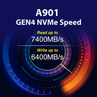 SSD ، محرك أقراص صلب ، ريداتا A901 SSD PCIe Gen4 NVMe M.2 داخلي ، قراءة/كتابة إلى MB/s