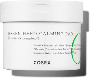 หมึกโทนเนอร์ COSRX หนึ่งขั้นตอนสีเขียวฮีโร่สงบ70ea ผลิตภัณฑ์ดูแลผิวแบบเกาหลี - Product Image 1