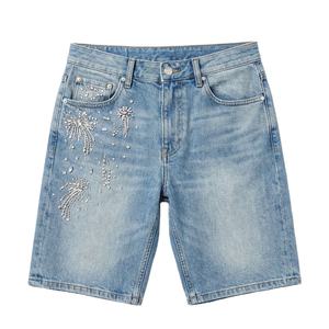 Pantalones Cortos de Hombre con Pedrería, Nuevos, Cosidos, con Logotipo/Colores Personalizados, Antiarrugas, Calidad Premium, Precio al por Mayor - Product Image 1