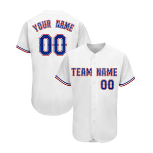 Nueva Llegada, Lista para Enviar, Camiseta de Béisbol Estadounidense Bordada, Camiseta de Béisbol de Alta Calidad con Costuras, Estilo Hip Hop - Product Image 5