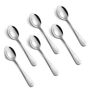 Indian Supplies Stainless Steel Modern <b>Mirror</b> Polish Premium Metal Spoon Set for Hotels Restaurants Durable Cutlery Spoon - Product Image 3
