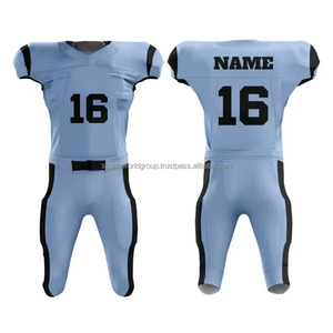 เครื่องแบบอเมริกันฟุตบอลแห้งเร็วระบายอากาศได้ดีสำหรับผู้ชายปรับแต่งได้ไซส์ใหญ่พิเศษมีลายพิมพ์ - Product Image 5