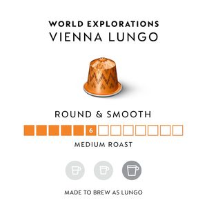 Cápsulas Nespresso Línea Original, Vienna Lungo, Café de Tueste Medio, 50 Cápsulas de Café Espresso - Product Image 5