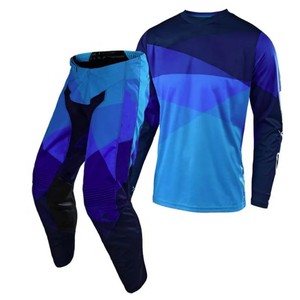 กางเกงและเสื้อเจอร์ซีย์ BMX แบบสั่งทำ ผ้าโพลีเอสเตอร์/คอตตอน แห้งเร็ว ระบายอากาศดี ขายส่งจำนวนมาก - Product Image 5