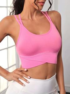 สปอร์ตบราออกกำลังกายระบายอากาศได้ดีไร้รอยต่อ100% พลัสไซส์ - Product Image 4