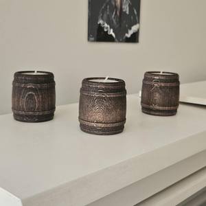 Porte-bougie en bois de style moderne, support à bougie décoratif minimaliste pour la décoration de la chambre à coucher et du salon - Product Image 2