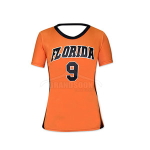 OEM Custom Design 100% Polyester Women <b>Volleyball</b> Jersey 2025 Latest Style 100% Polyester Women <b>Volleyball</b> Jersey - Product Image 3