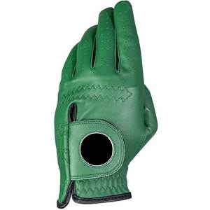 Guantes de golf de promoción antideslizante Cabretta de alta calidad de marca personalizada del fabricante para hombre Palma de piel de oveja suave para deportes - Product Image 3