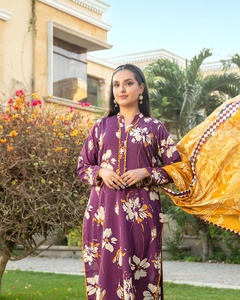 AJM Trade House Designer Ethnic Pakistani Women's Salwar Suits Formal Silk & Heavy Georgette para fiestas 5597 - Product Image 1