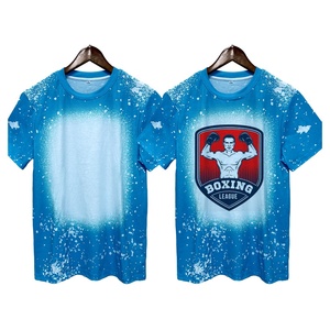 Kingsub-Camiseta blanca de sublimación para hombre, camisetas térmicas estampadas de poliéster en blanco, venta al por mayor - Product Image 5