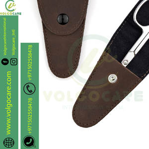 Tijeras de manicura Premium 2025, tijeras curvas para uñas para cutículas, cejas, pestañas, bigote y barba - Product Image 4