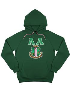 AKA Greek <b>Hoodie</b> with Embroidered Crest Streetwear <b>Soft</b> Fleece Pullover Sorority Hoodies for Men Women - Product Image 2